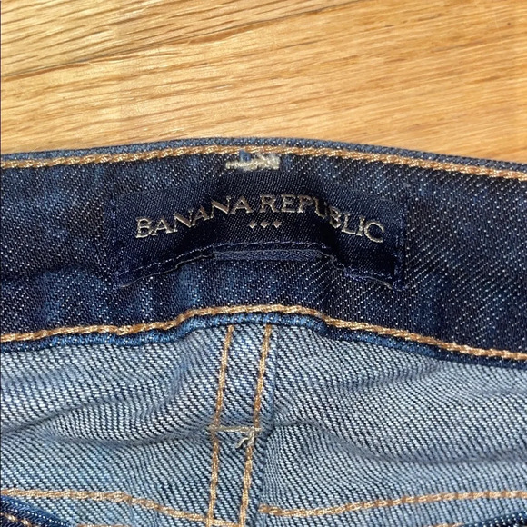 Banana Republic Navy Straight Leg Women's Jeans - Picture 2 of 7